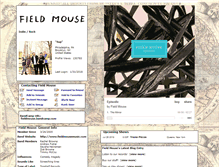 Tablet Screenshot of fieldmousemusic.com
